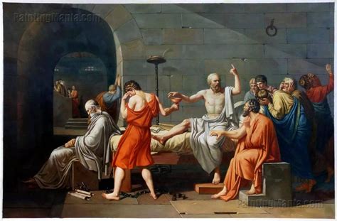  The Death of Socrates：壮麗な構図と哲学的な深み！